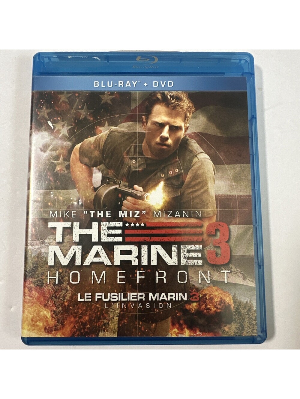 The Marine 3 Homefront Blu-ray + DVD 2-Disc 2013 The Miz WWE